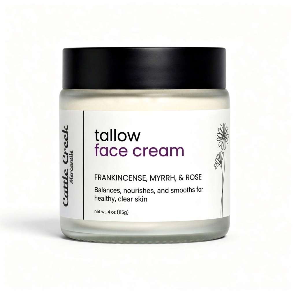 Grass-Fed Tallow Face Cream