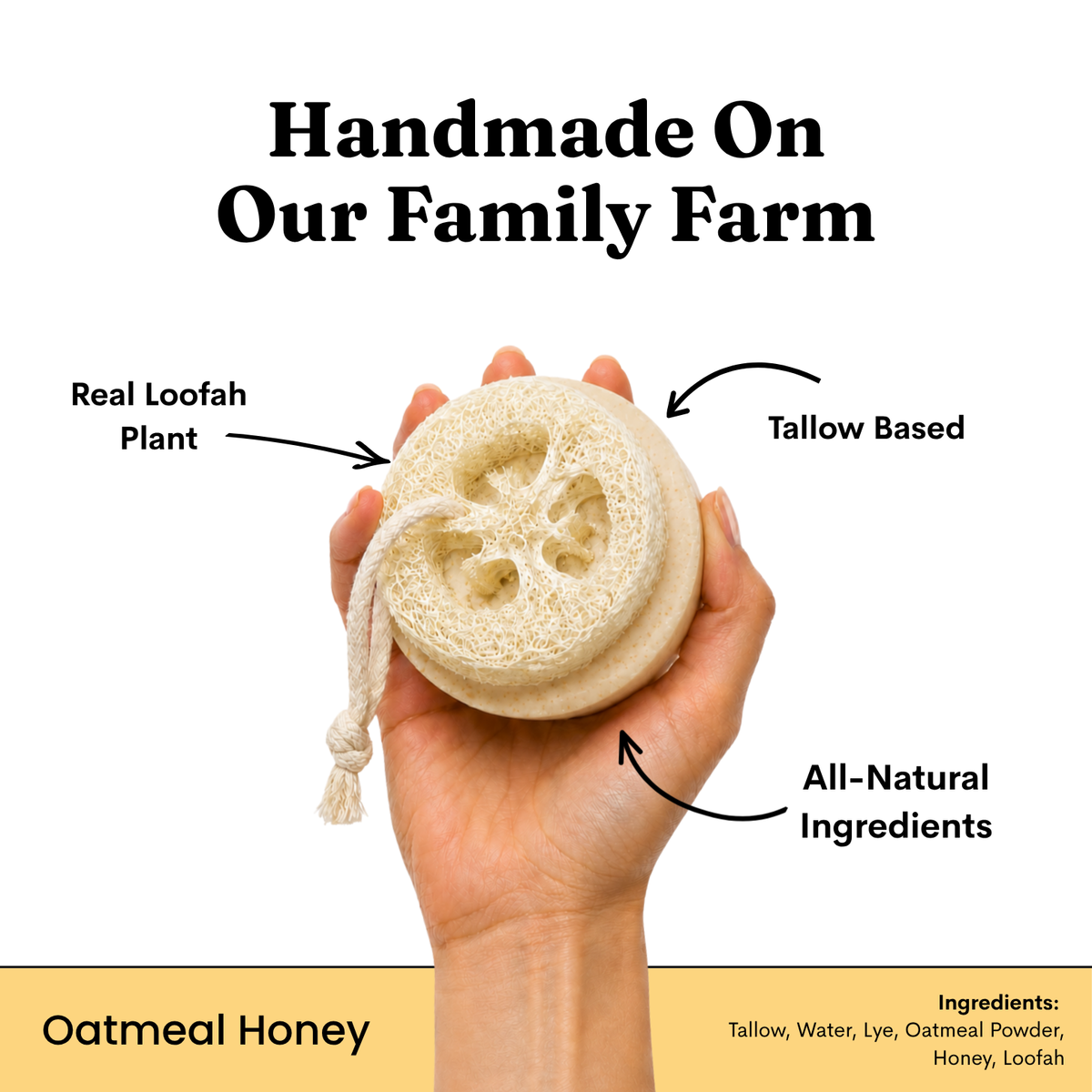 Loofah Soap Bar