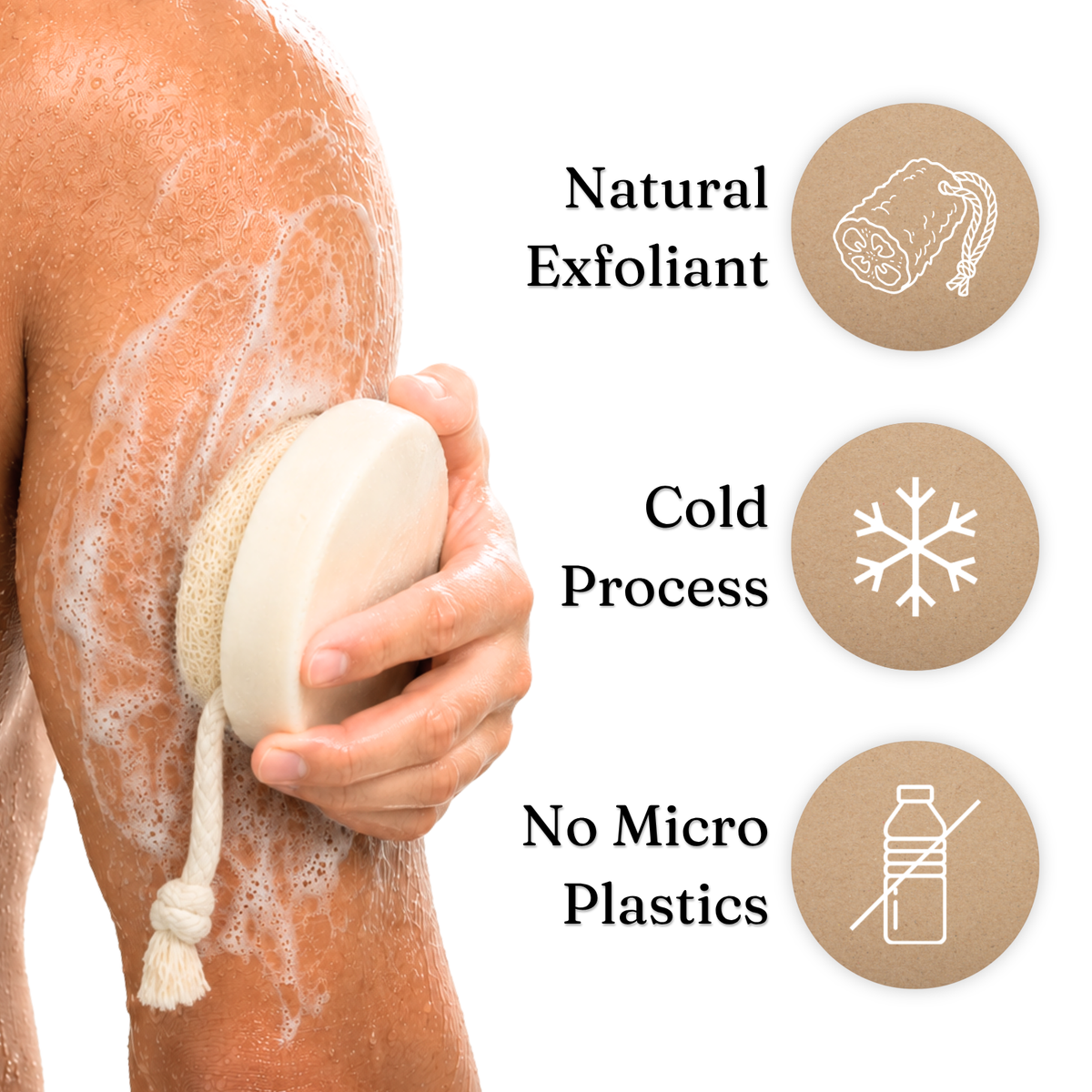 Loofah Soap Bar