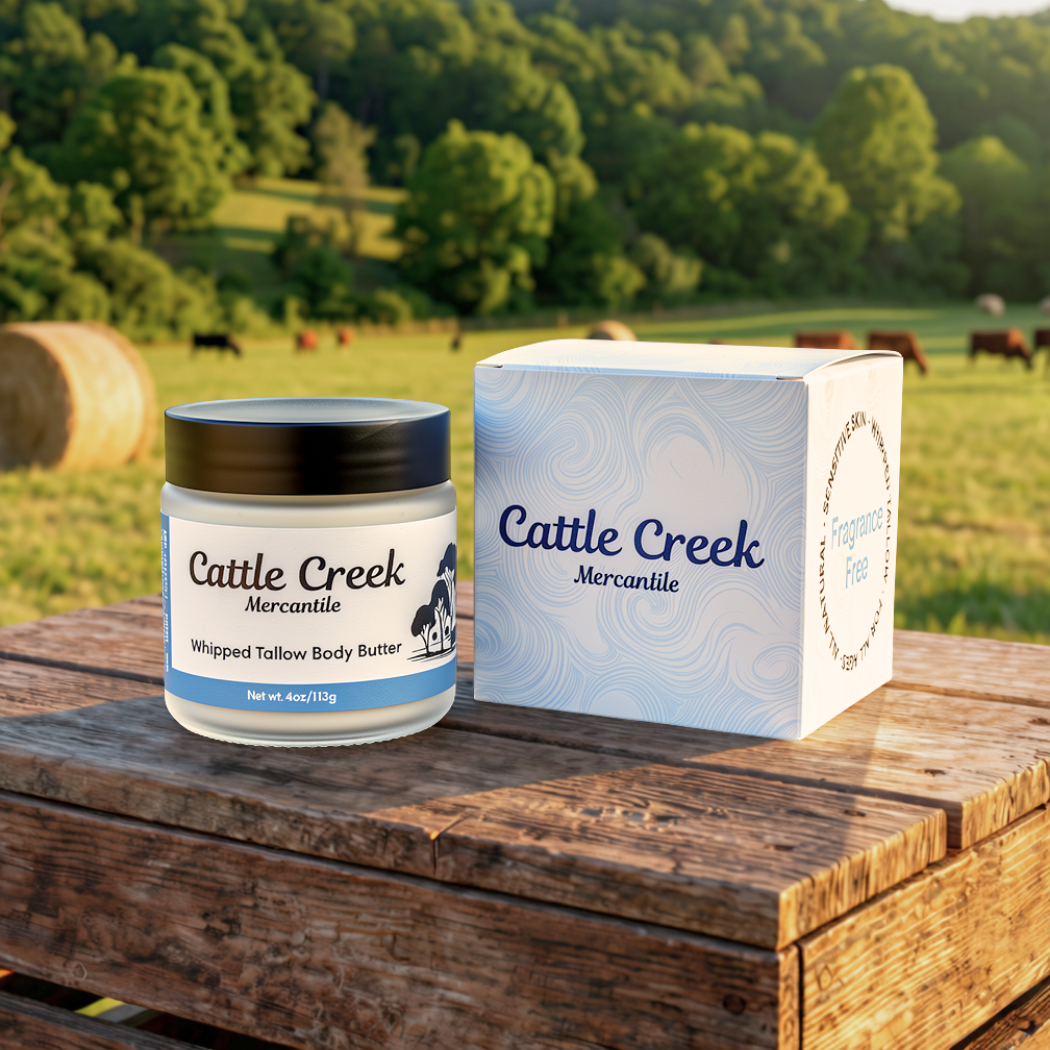 Cattle Creek Tallow Body Butter texture