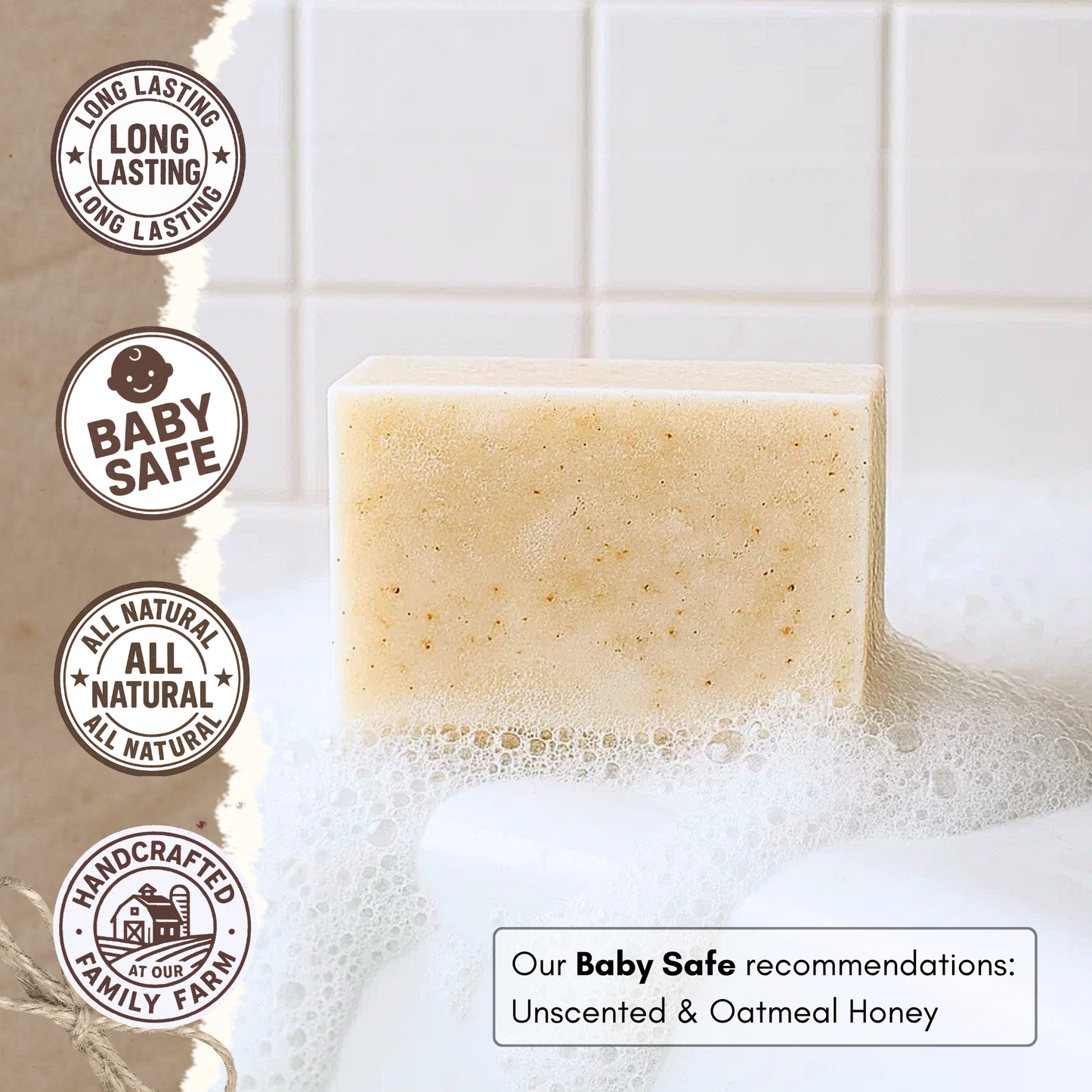 Bath Soap & Soap Tray
