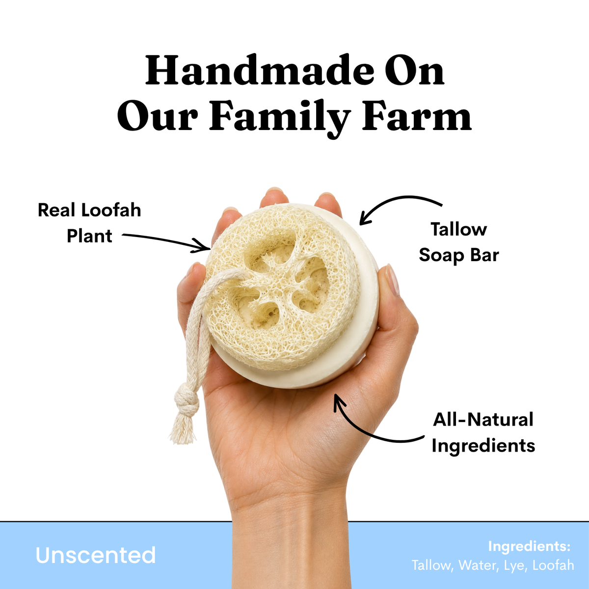 Loofah Soap Bar