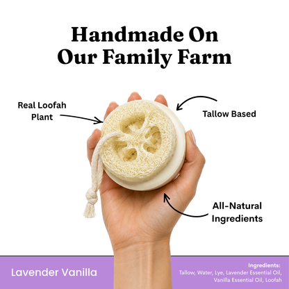 Loofah Soap Bar
