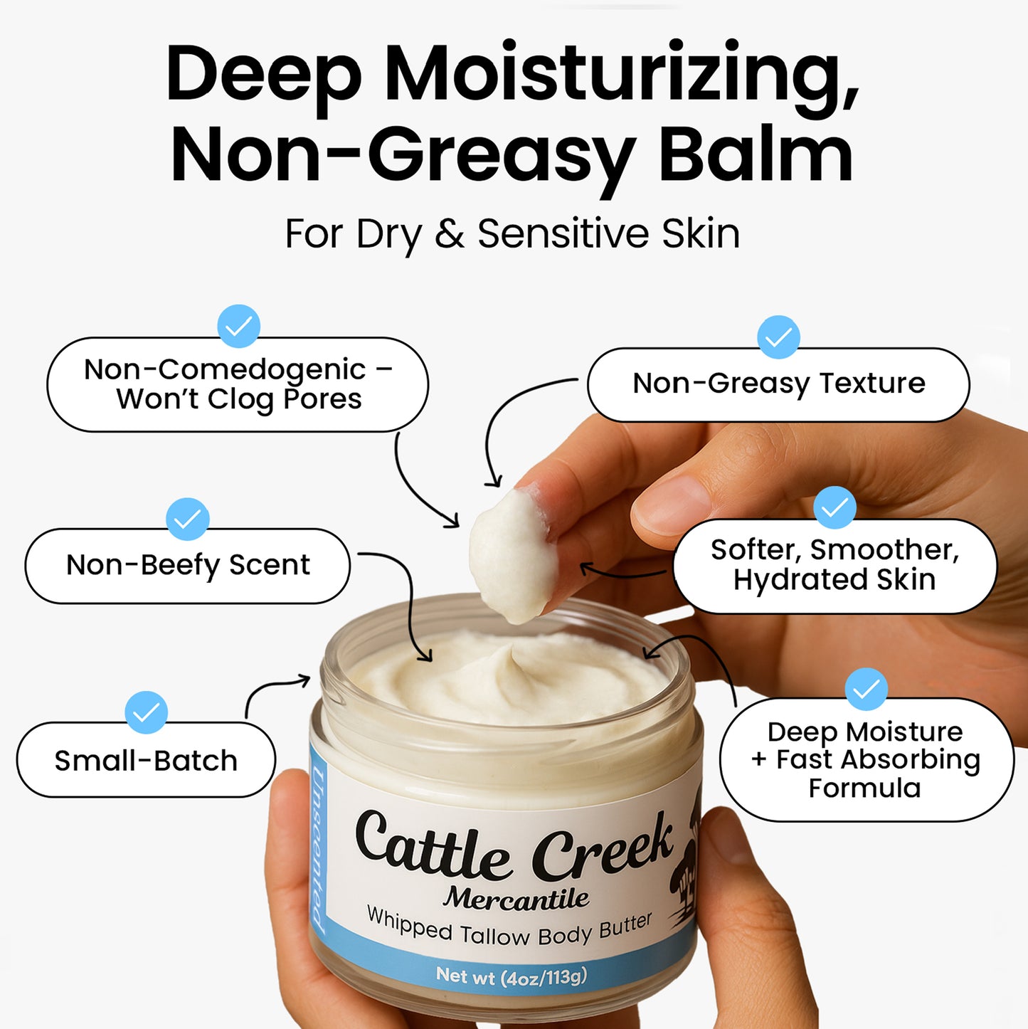 Whipped Tallow Body Butter