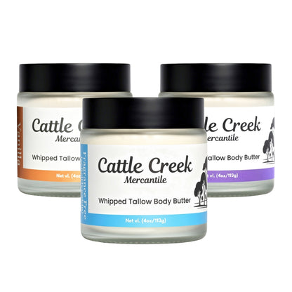 Whipped Tallow Body Butter Bundle